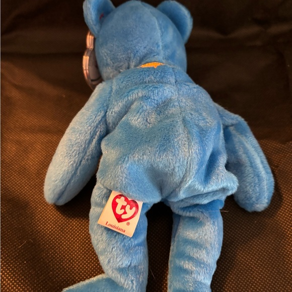 Set of 3 TY Beanie Babies - I LOVE ALABAMA / MISSISSIPPI / ILLINOIS - Picture 2 of 6